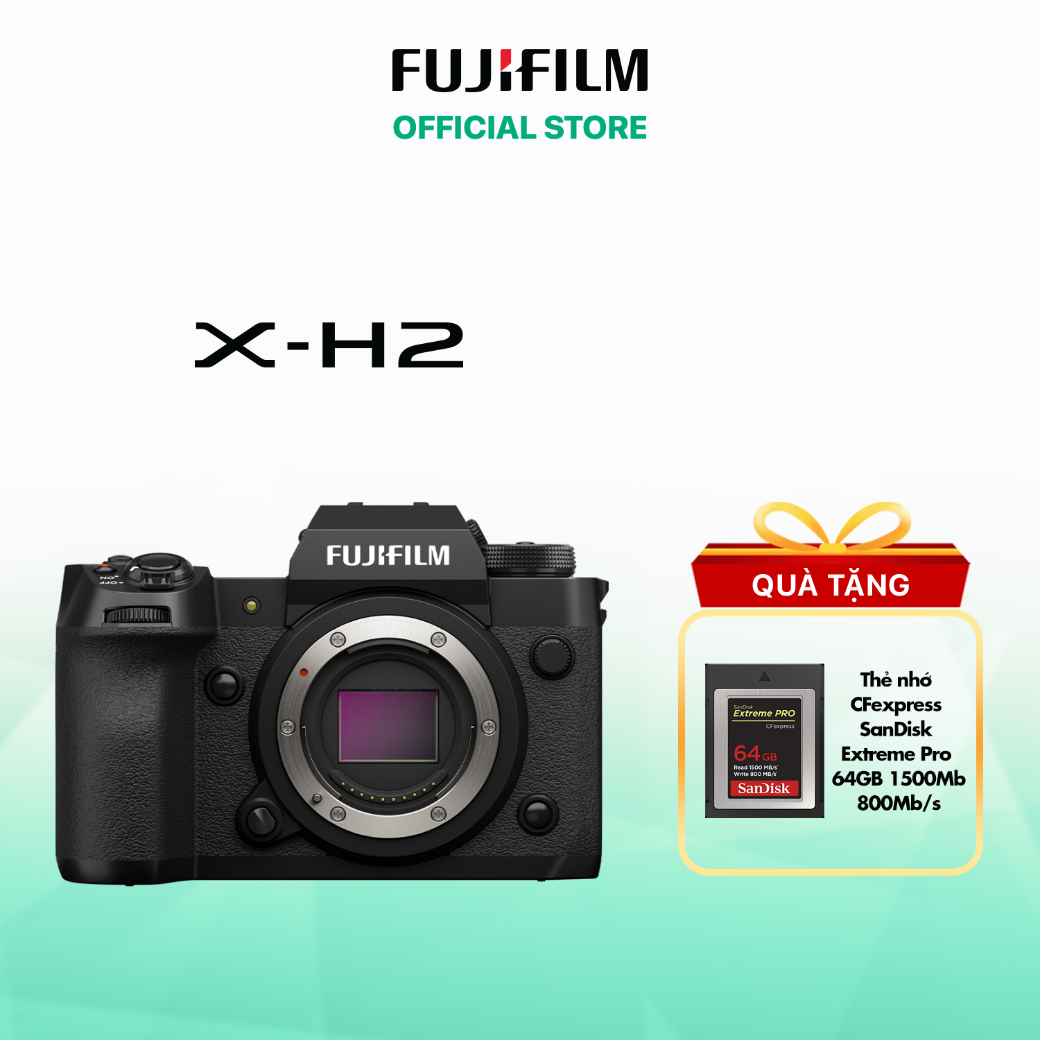 Máy ảnh kĩ thuật số Fujifilm X-H2