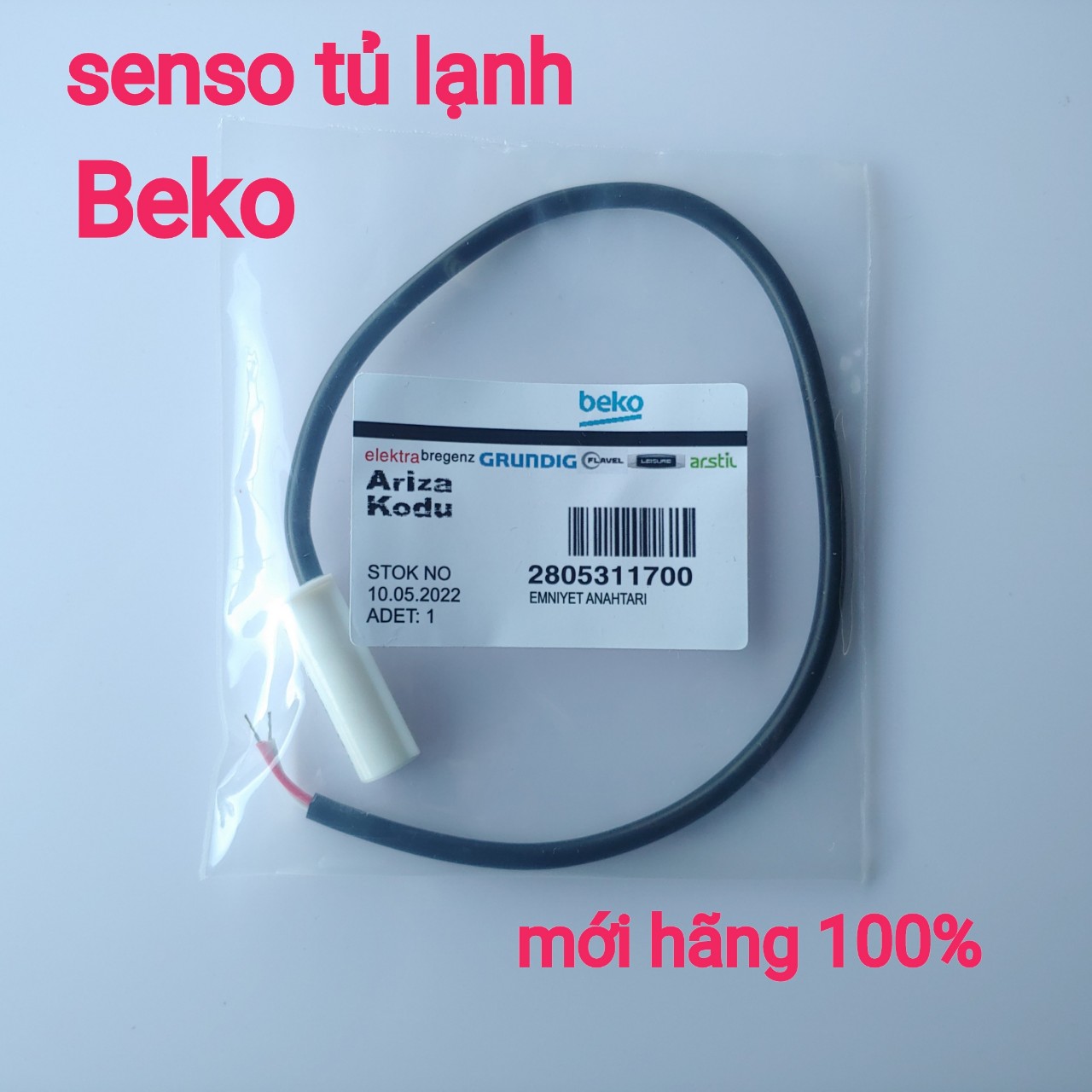 Senso / cảm biến tủ lạnh Beko