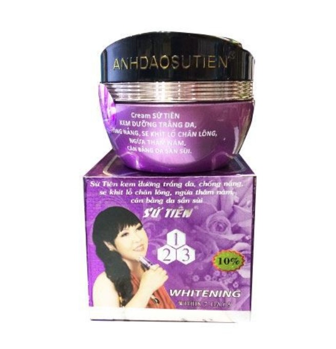 Kem Dưỡng Da Sứ Tiên Tím - 10g