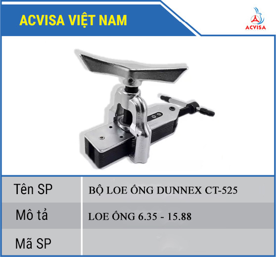 Bộ loe ồng dunnex ct - 525