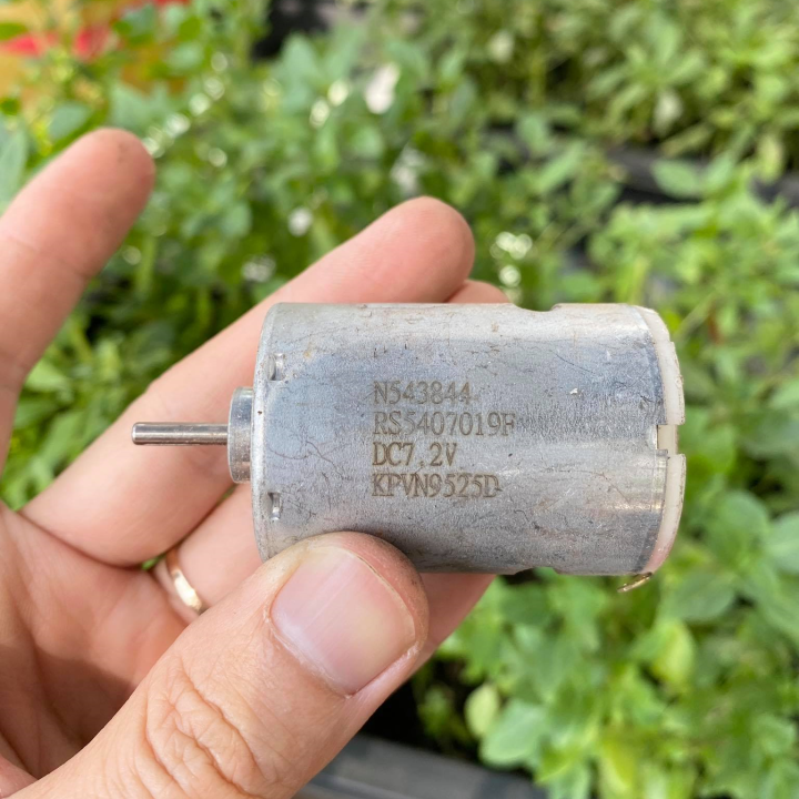 [HCM]motor 540 7,2v có thể sử dụng 12v hàng tồn kho thanh lý cho anh em DIY