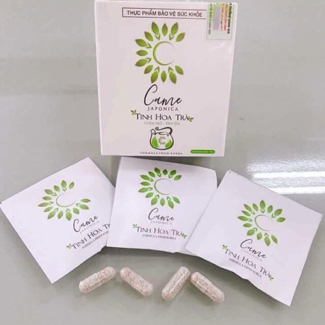 Combo 5 hộp tinh hoa trà came Japonica