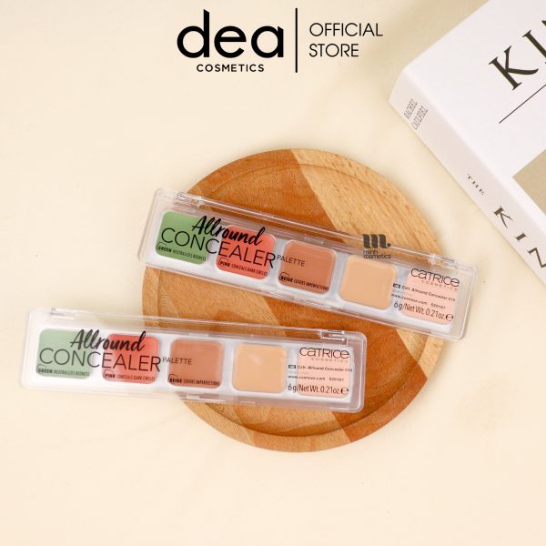 Che Khuyết Điểm 5 Ô Catrice Cosmetics Allround Concealer Palette 6g- Che Đa năng