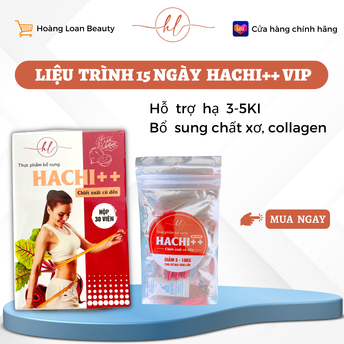Liệu trình 15 ngày Hachi++ Vip