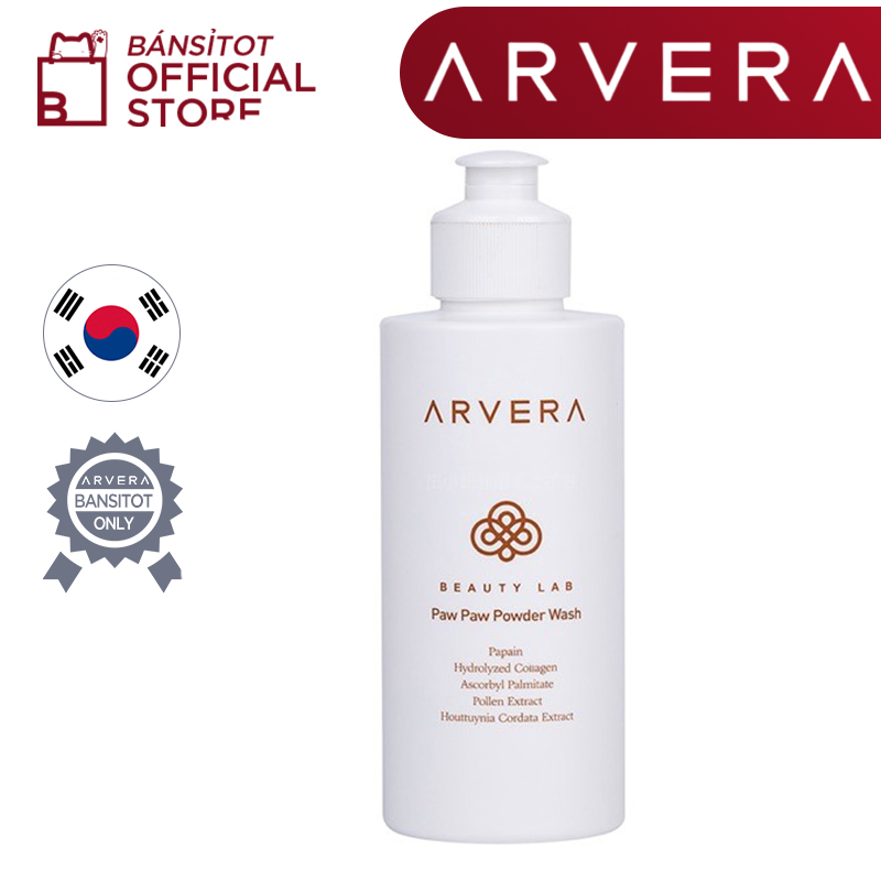 Bột rửa mặt se khít lỗ chân lông, sữa rửa mặt ARVERA Paw Paw Powder Wash