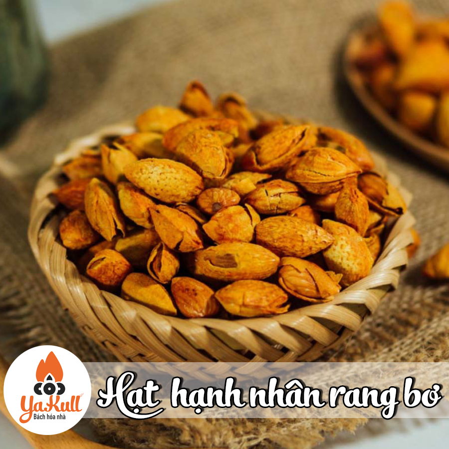 Hạt hạnh nhân rang bơ | loại ngon nhất |