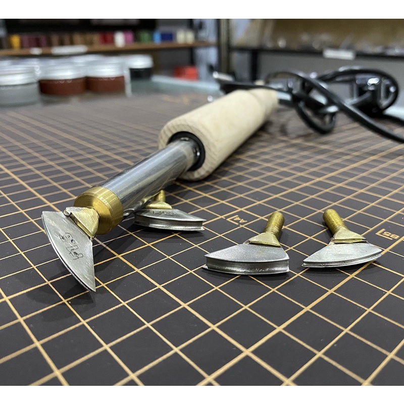 Đầu ke viền da trang trí - dụng cụ làm đồ da handmade