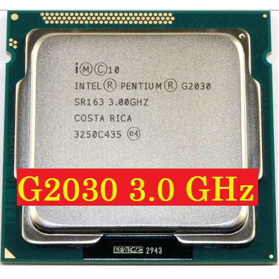 Cpu g2030, g2130, g2120 bóc máy