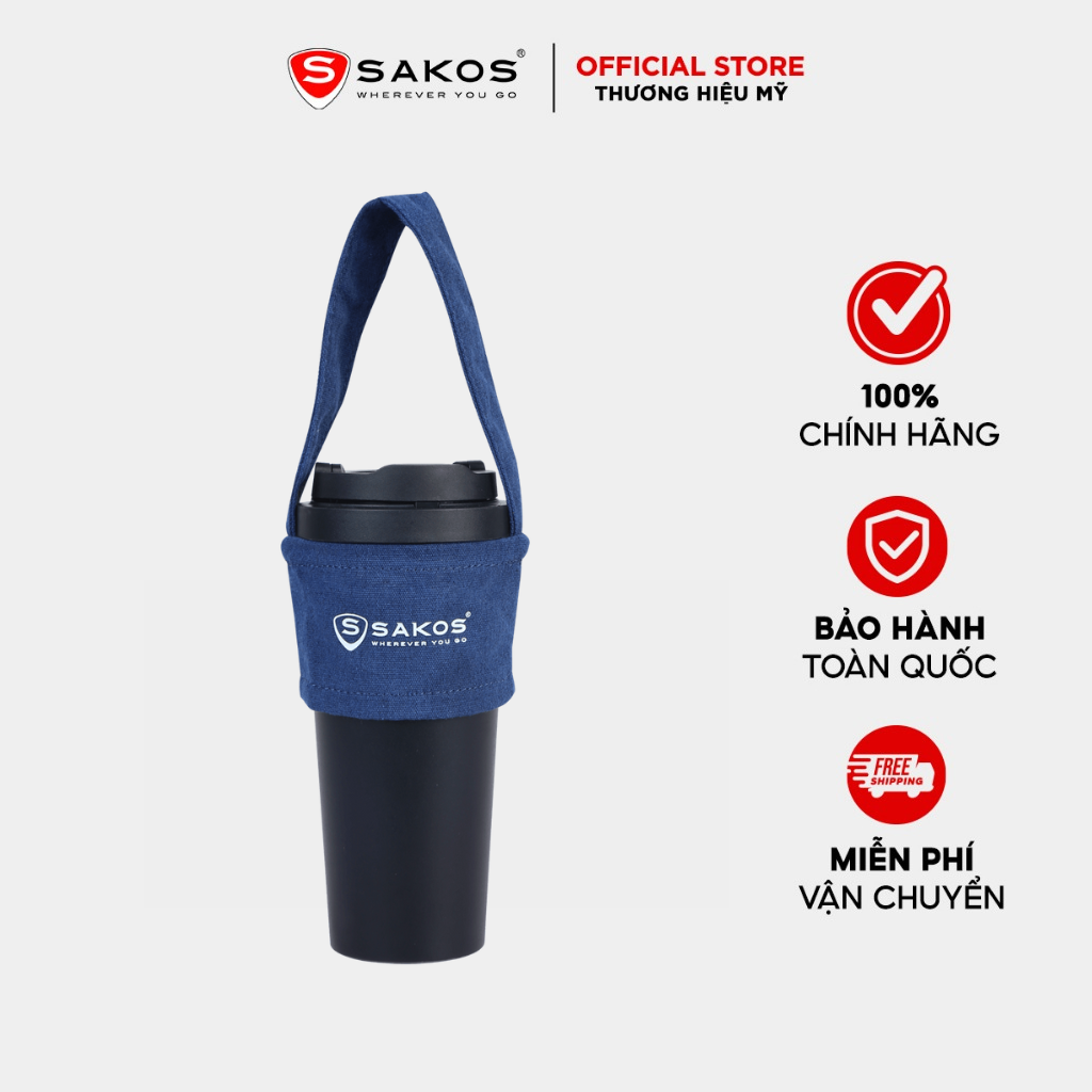  Quai xách ly Sakos Calix bền chắc chuẩn form cầm gọn không trơn tay 
