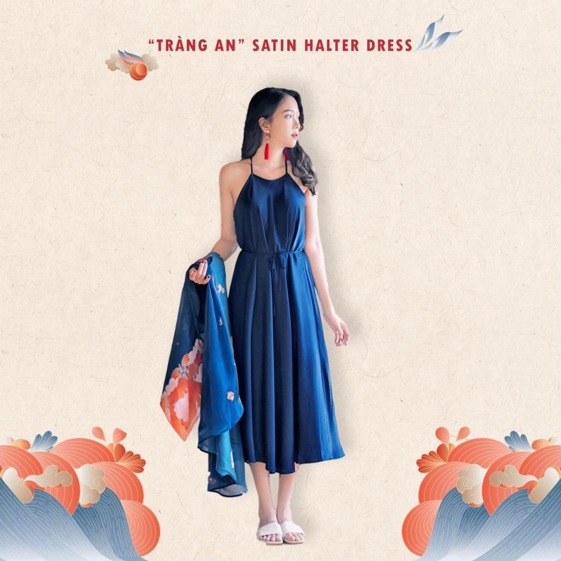 Sumire Store Đầm cổ yếm Tràng An