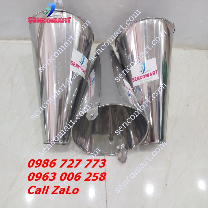 PHỄU CẮT TIẾT GÀ-VỊT-MÈO INOX 100%SÁNG BÓNG-BỀN ĐẸP
