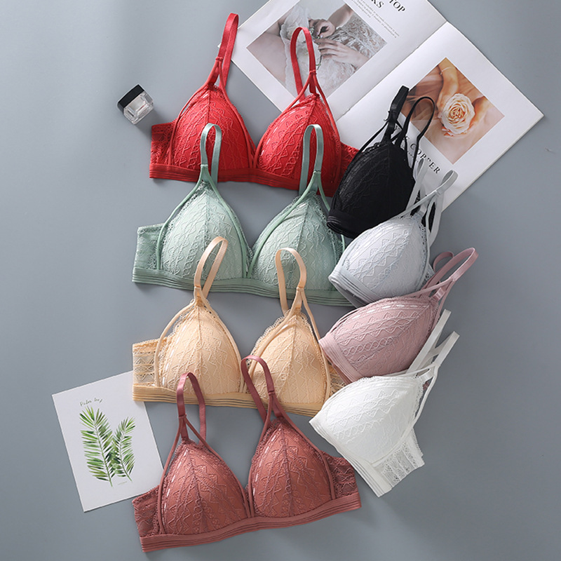 Áo ngực áo bralette ren không gọng nâng ngực