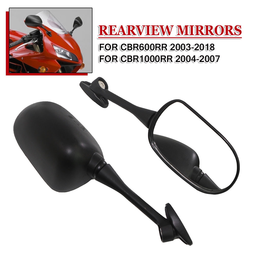 ◕✒✳ Motorcycle Rearview Mirrors For HONDA CBR600RR 2003-2018 CBR1000RR 2004-2007 CBR 600 1000 RR Sport Bike Rear View Side Mirrors