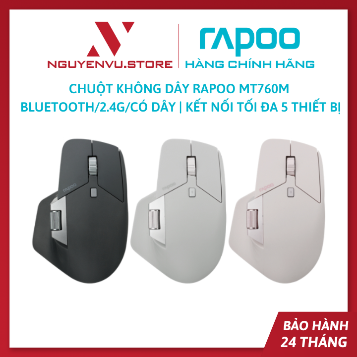 Rapoo mt760m wireless mouse ( rapoo MT760 mini ) Bluetooth/2.4g-authentic