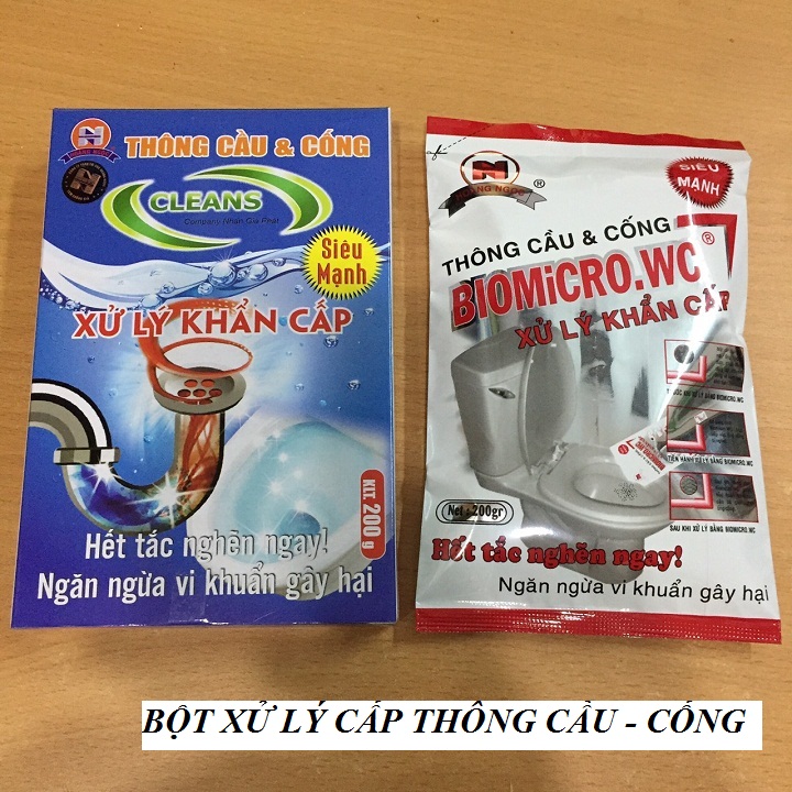 [HCM]BỘT THÔNG CẦU CỐNG SIÊU MẠNH CLEANS XỬ LÝ KHẨN CẤP