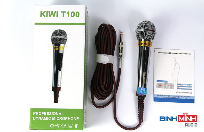 Micro có dây kiwi t100