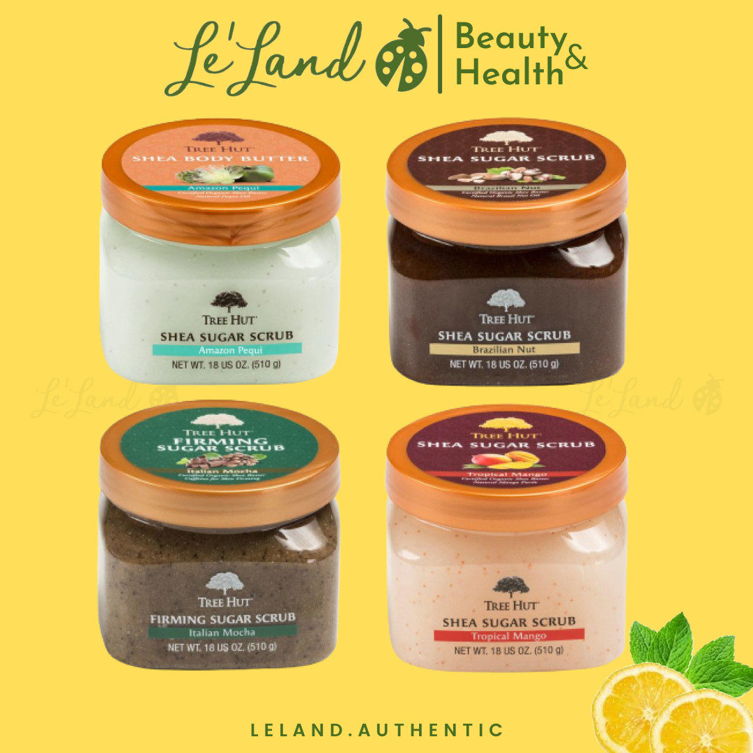Bill us - tẩy tế bào body tree hut shea sugar scrub