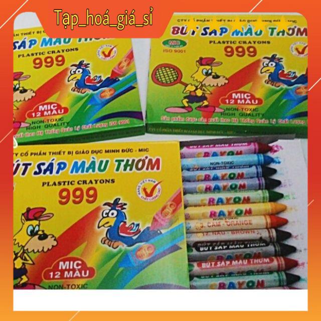 (Combo 10) Bộ bút sáp màu thơm MIC 999