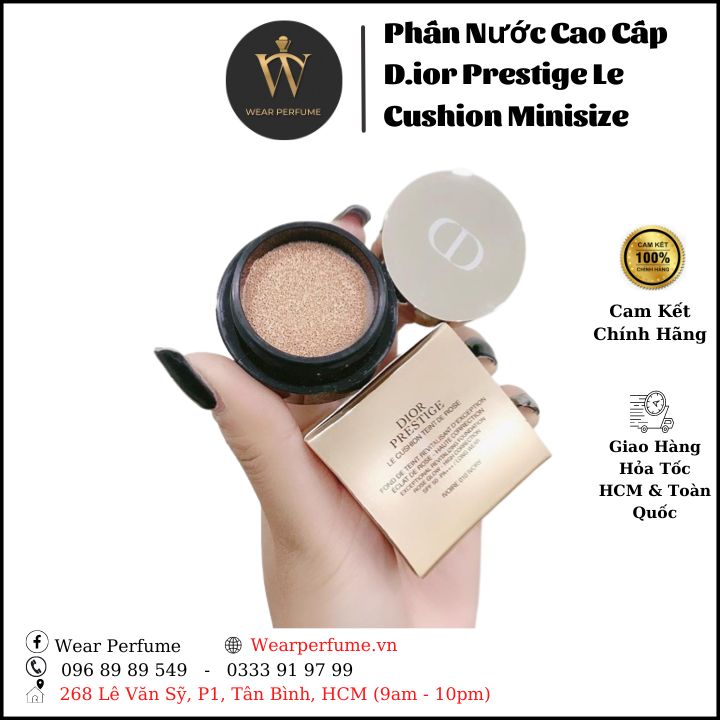 Phấn Nước Cao Cấp D.ior Prestige Le Cushion Minisize