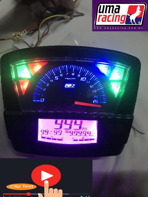 Đồng hồ koso uma racing cho dream ii
