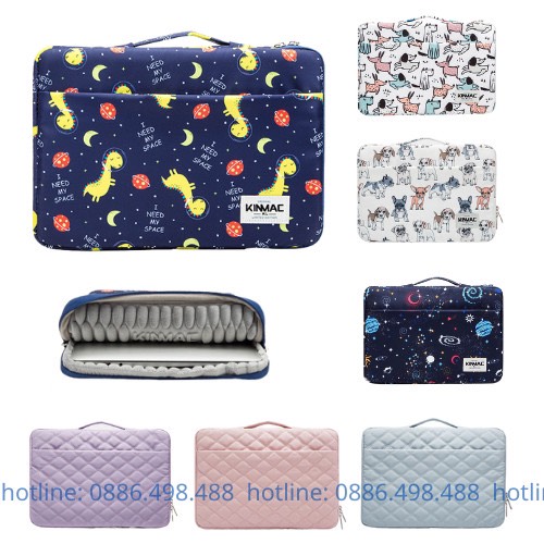 Túi chống sốc KINMAC cho MACBOOK/ LAPTOP chính hãng cực chất chống va đập-chống nước-thời trang 12,13,14,15,16,17 inch
