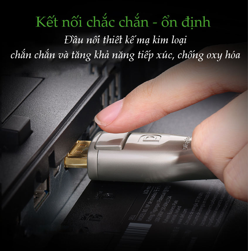 Cáp Chuyển Displayport 1.2 Sang HDMI 2.0 cao cấp, dài từ 1-5m UGREEN DP111 Cáp Chuyển Displayport 1.2 Sang HDMI 2.0 cao cấp, dài từ 1-5m UGREEN DP111