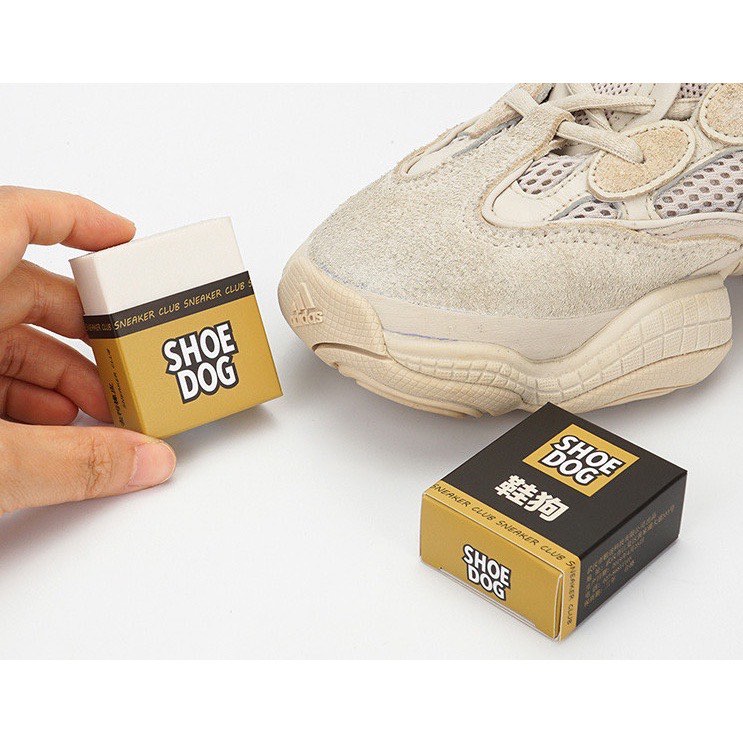 Cục tẩy da lộn shoe dog làm sạch mọi vết bẩn cứng đầu
