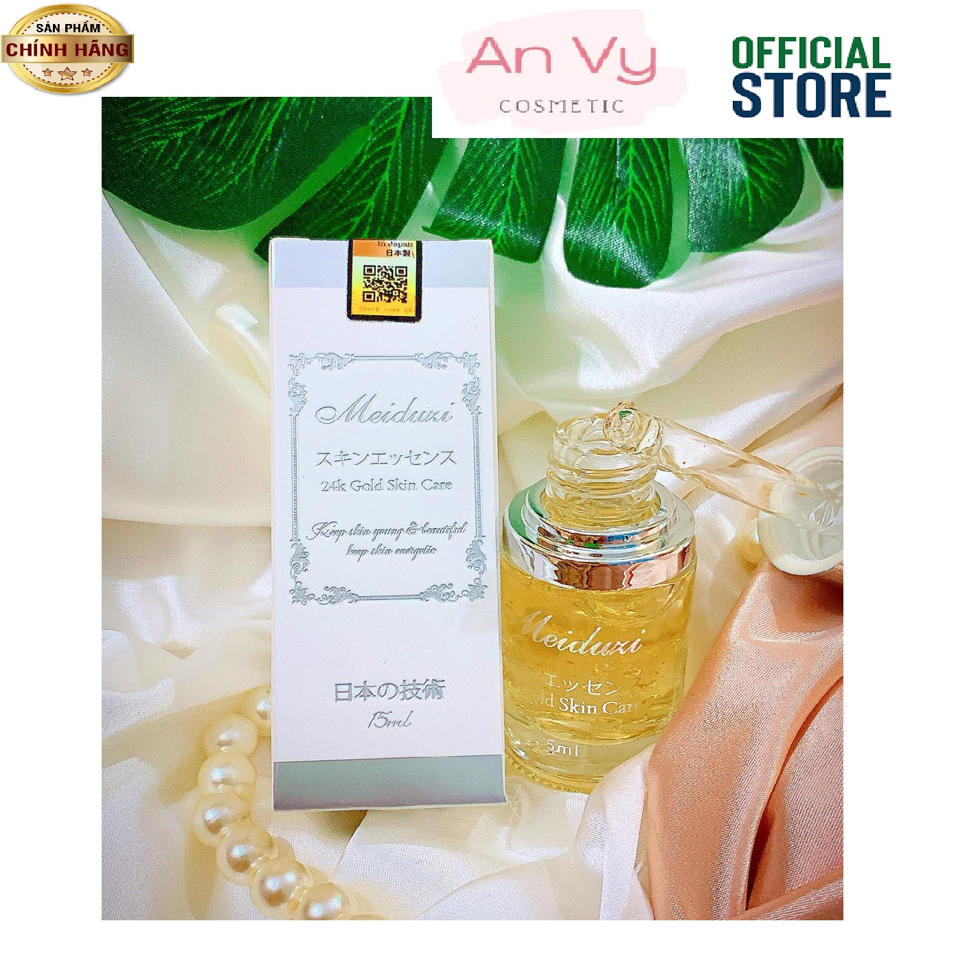 Serum meduzi nhật bản dưỡng sáng da, mờ thâm 7 day whitening program 15ml - mẫu mới