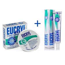 Kem trắng răng + bột trắng răng Eucryl Anh