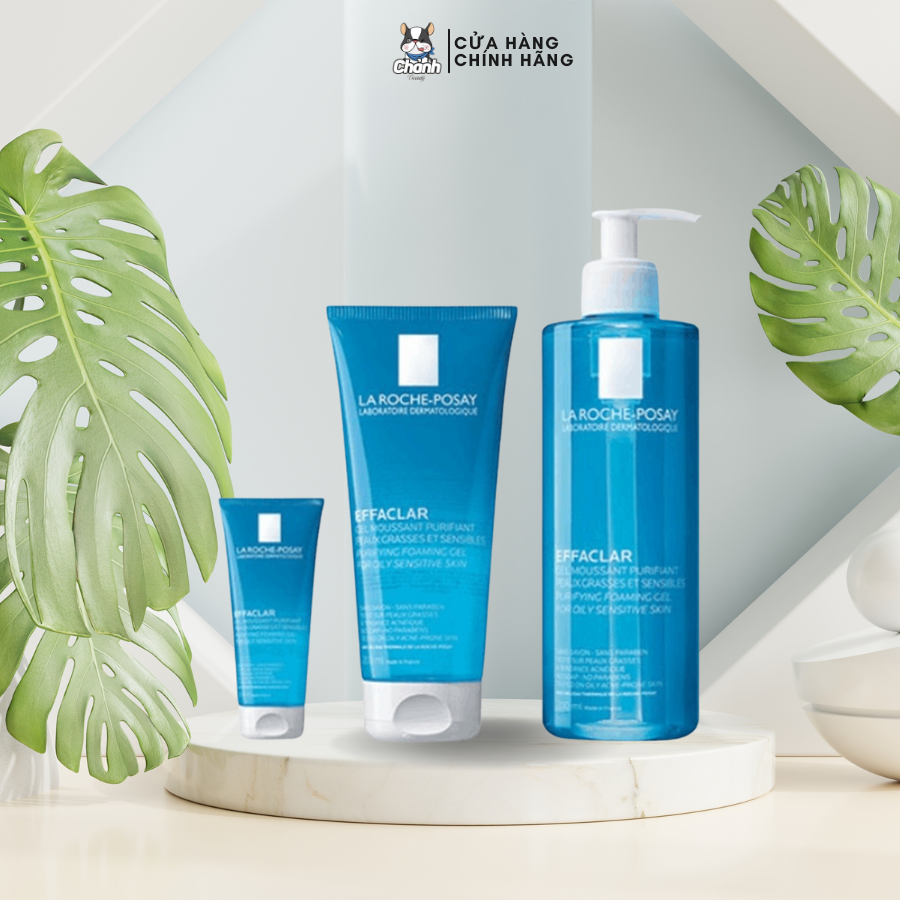 Gel Rửa Mặt La Roche-Posay Dành Cho Da Dầu, Nhạy Cảm Purifying Foaming Gel For Oily Sensitive Skin