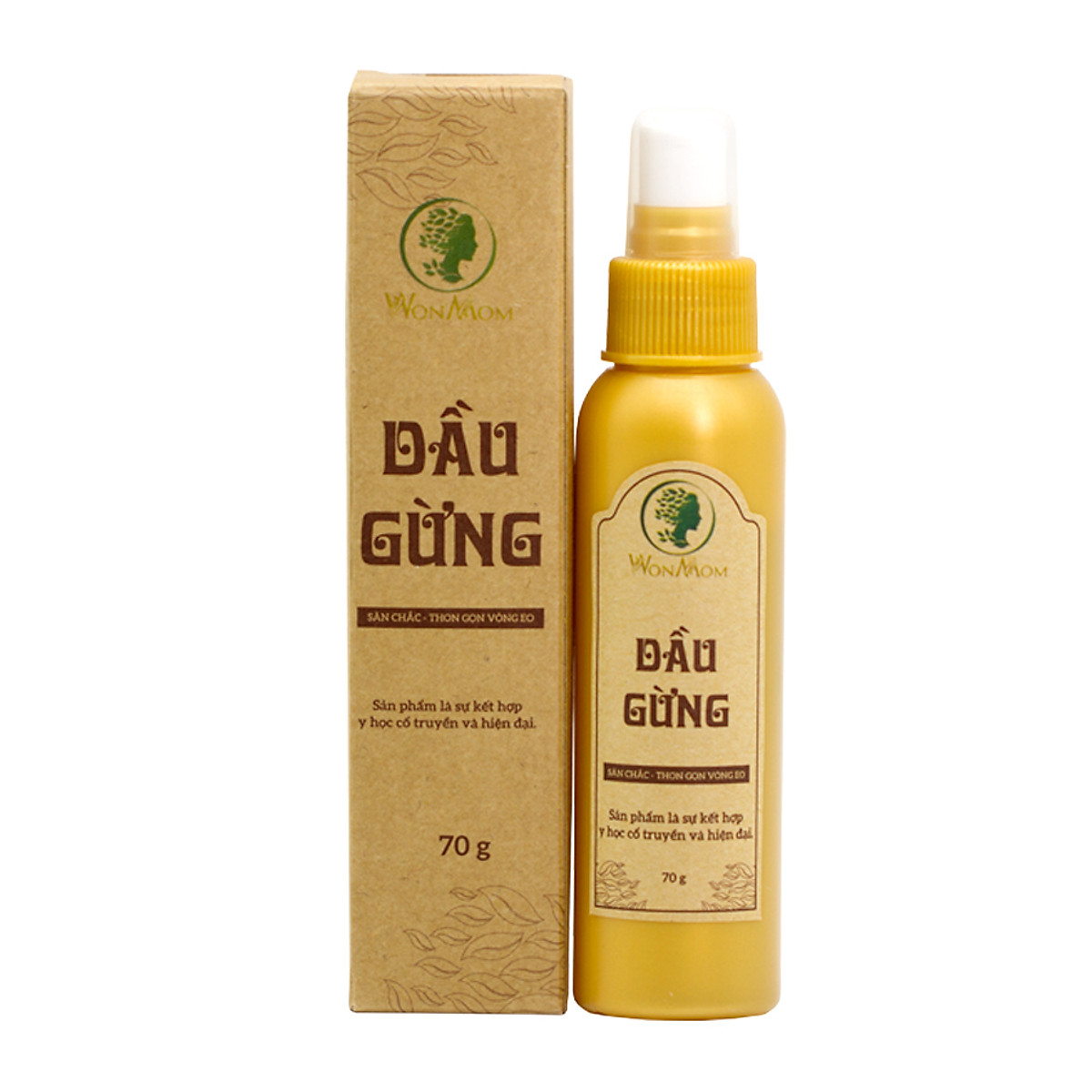Dầu gừng tan mỡ Wonmom