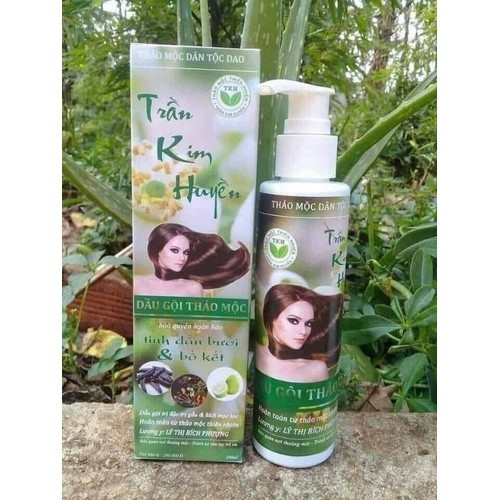 Dầu gội trần kim huyền - dầu gội tTKHn