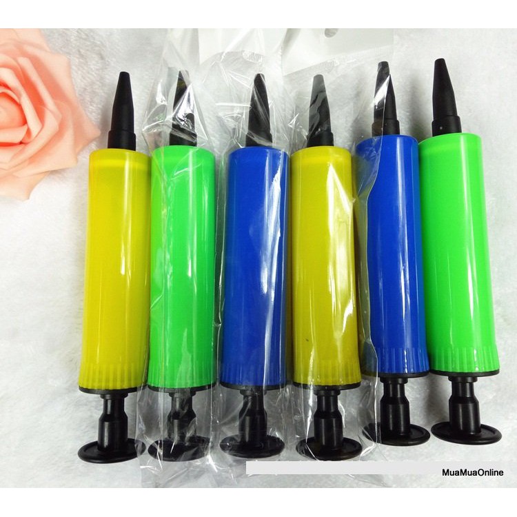 Dụng cụ bơm bong bóng bơm hơi mini cầm tay