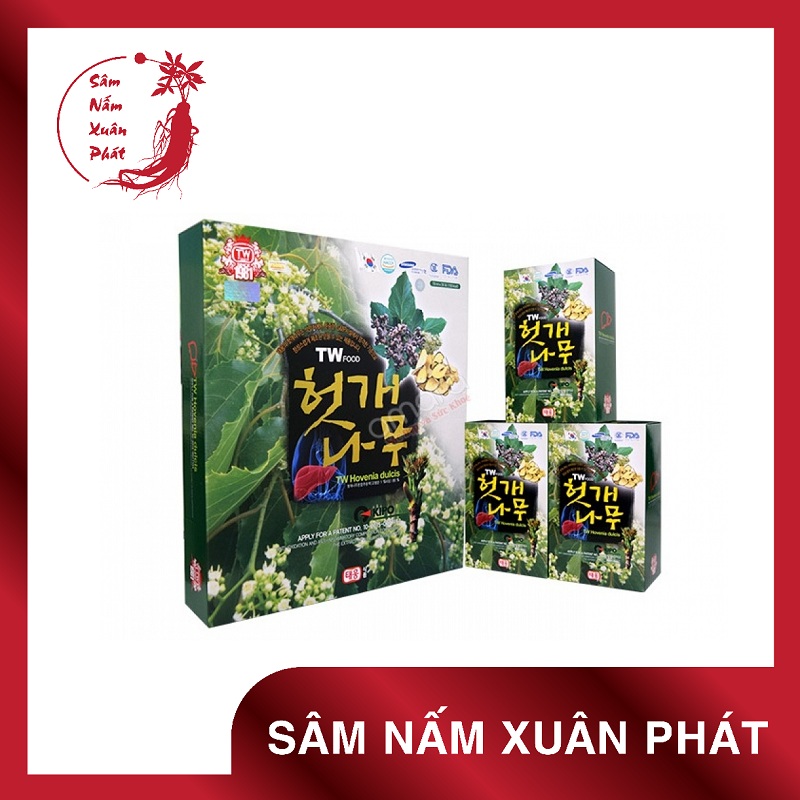 Nước Uống Bổ Gan Giải Rượu TW Hàn Quốc (hộp 30 gói x 70ml)