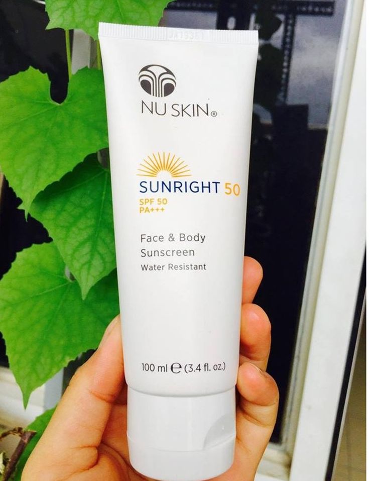 Kem chống nắng nuskin sunright 50 spf 50 pa ++