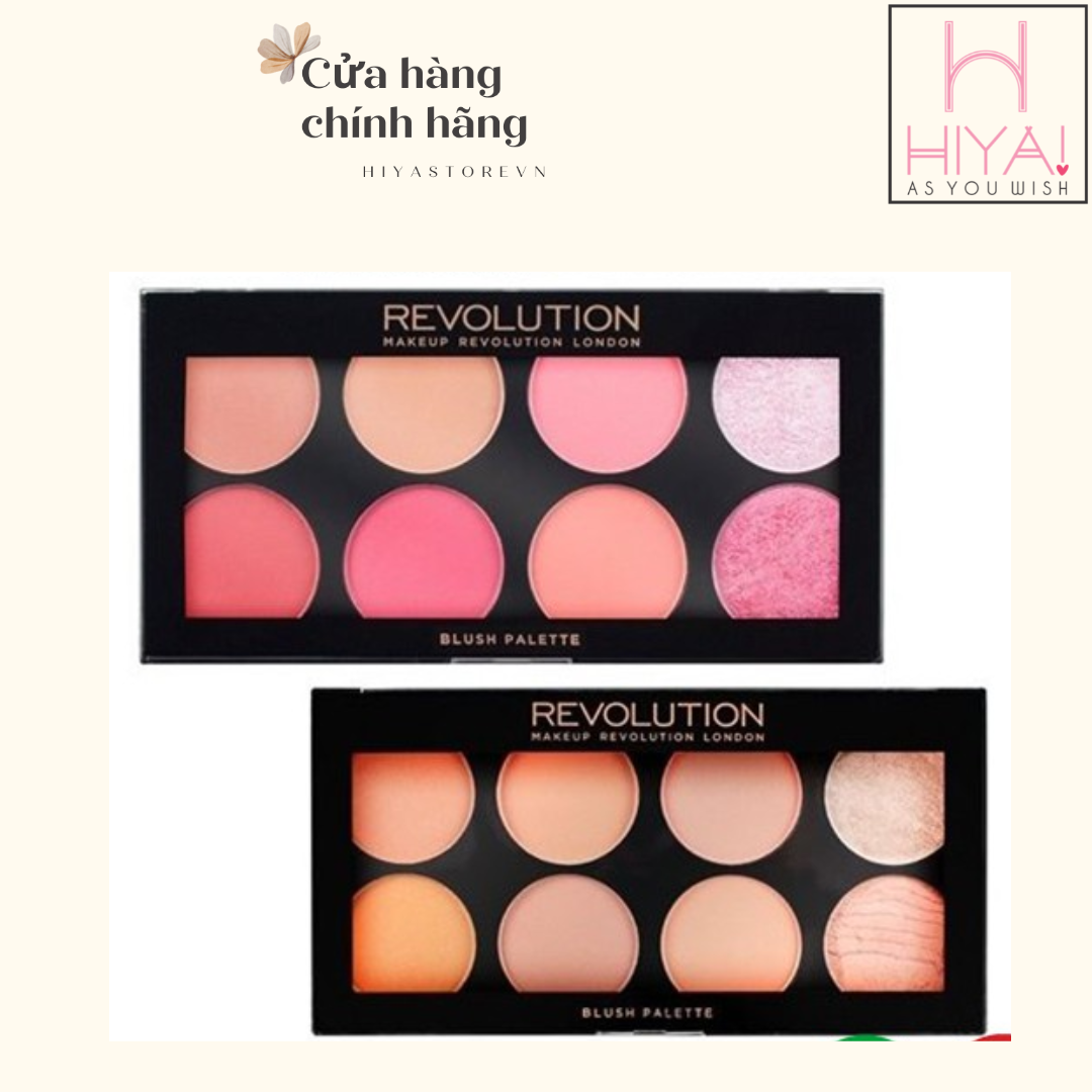 Bảng má 8 brush queen Makeup revolution