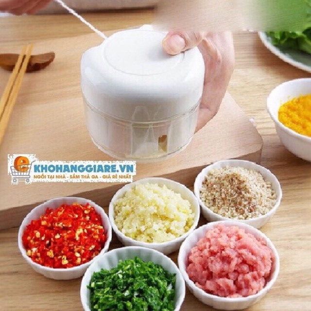 Máy xay tỏi ớt mini