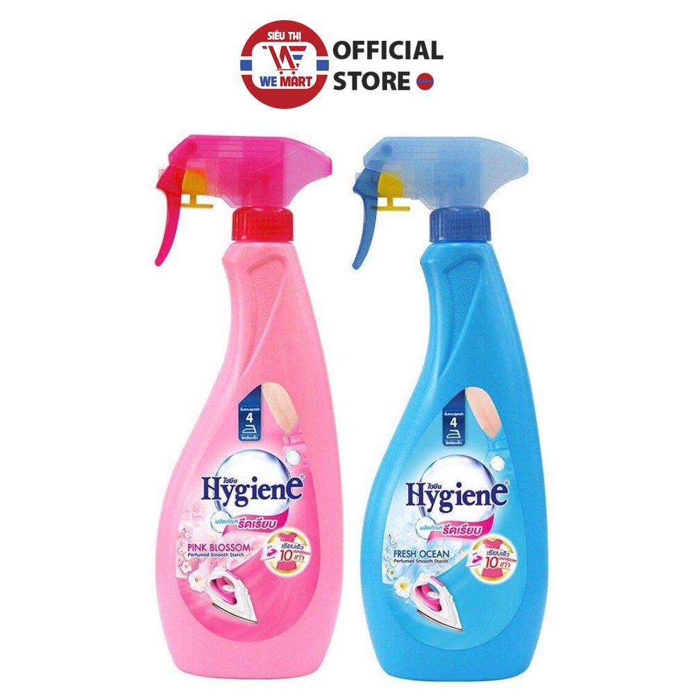 Nước xịt ủi thơm quần áo hygiene 550ml