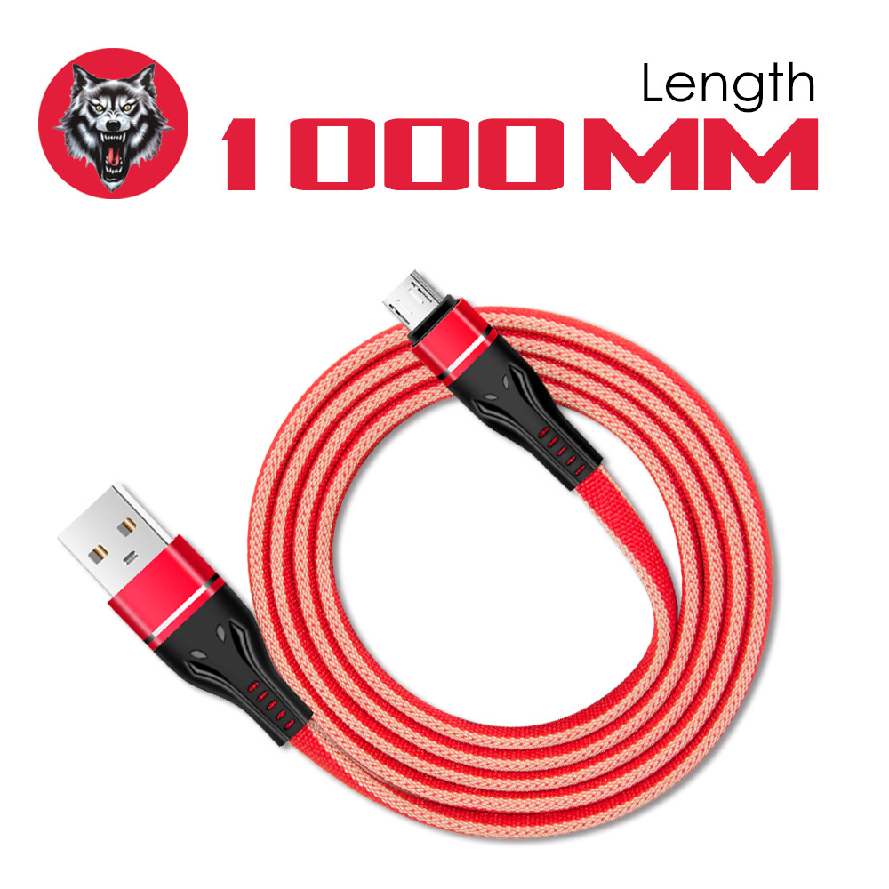 Dây Sạc Micro USB 2A Cho Oppo Samsung Vivo Loa đài Máy Nghe Nhạc Xạc Nhanh Chiều Dài 1m micro