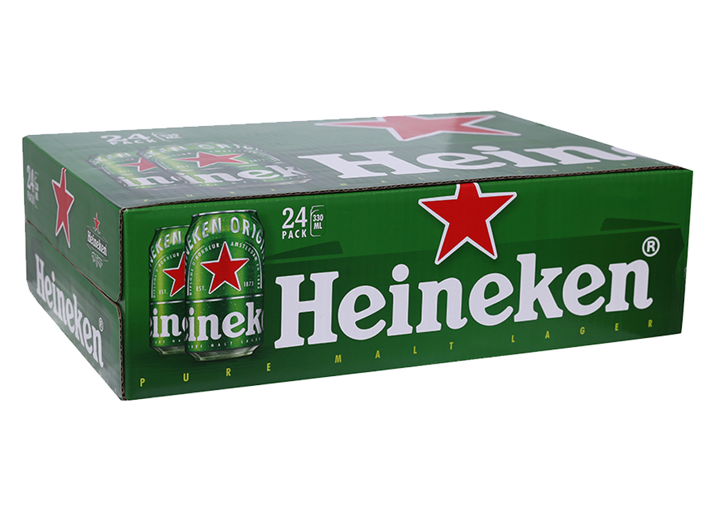 Thùng 24 lon thường Heineken