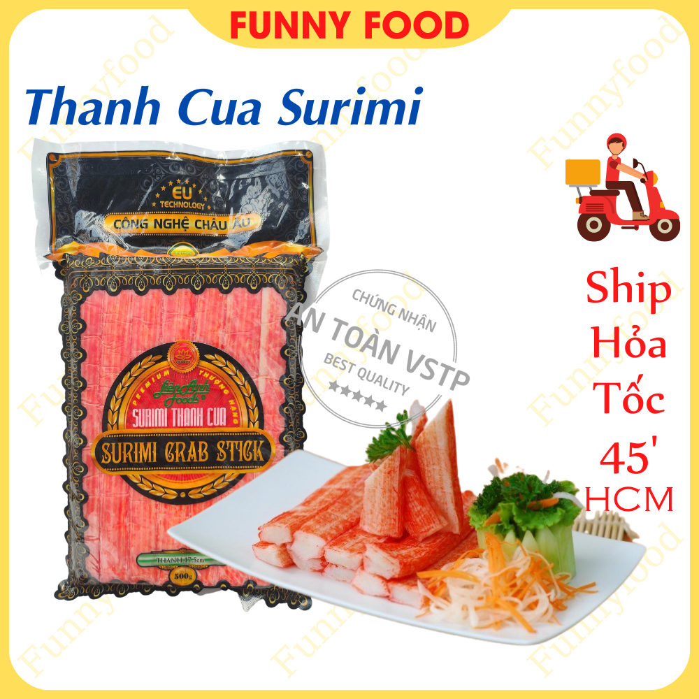 Thanh cua surimi – thanh cua ngon 500g – – funnyfood