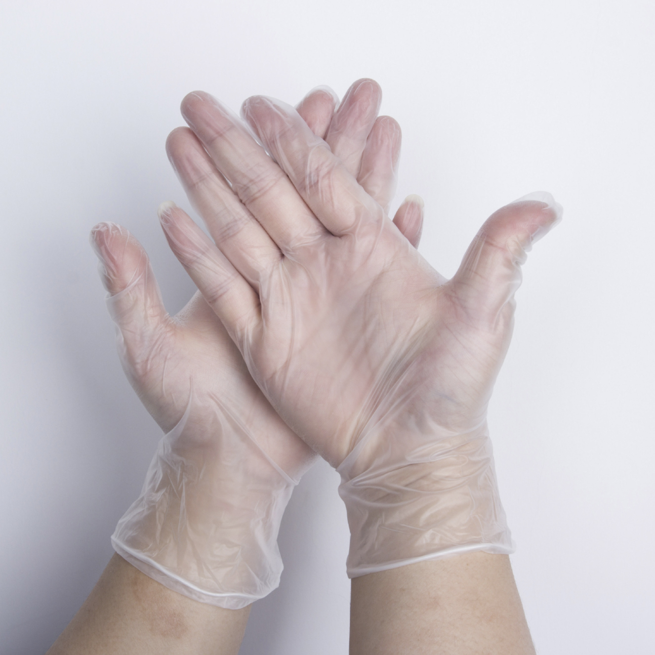 [ Hộp 100 cái ] Găng tay Vinyl nhập khẩu không bột nhựa PVC dẻo mỏng