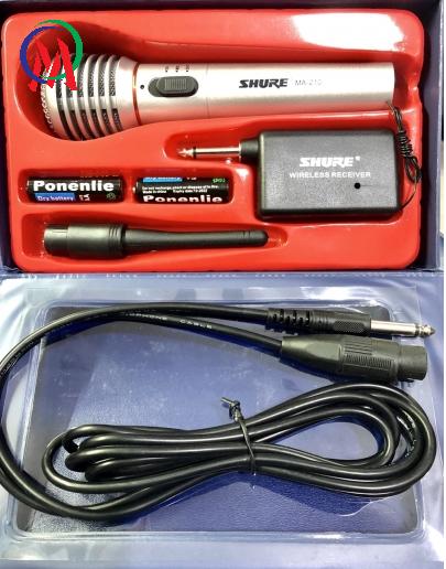 Micro shure ma-210 không dây