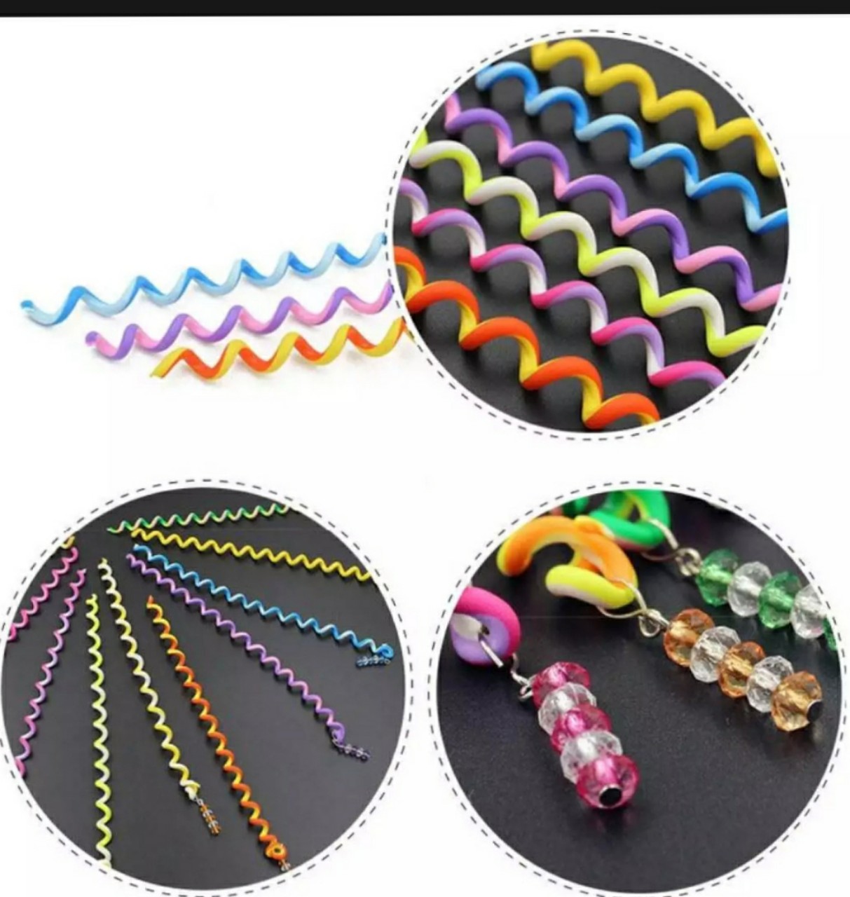 Combo 6 dây trang trí tóc cho bé cực kì xinh xắn