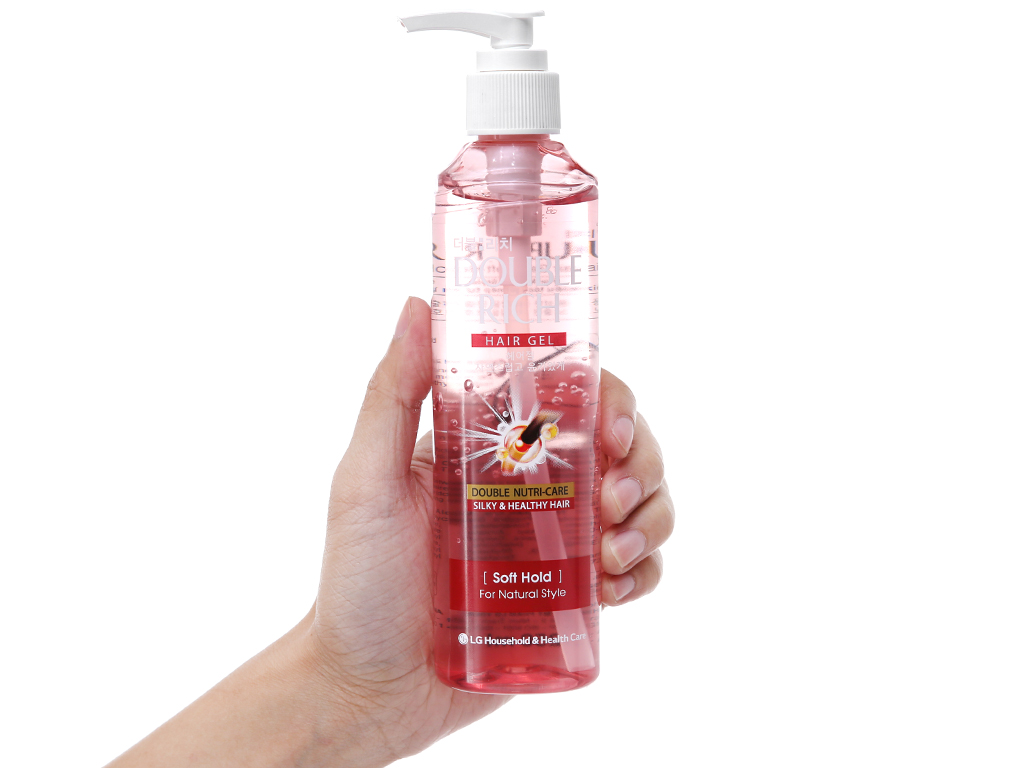 Gel giữ nếp dưỡng tóc Double Rich 250ml