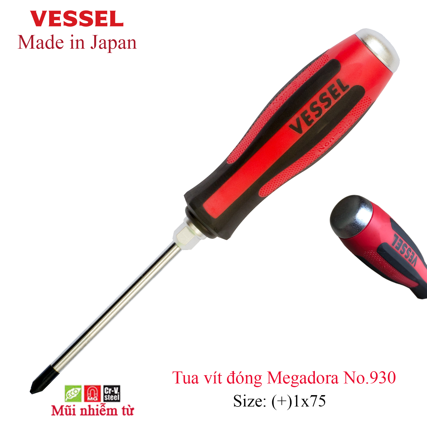 Tô vít đóng Megadora No.930 Vessel