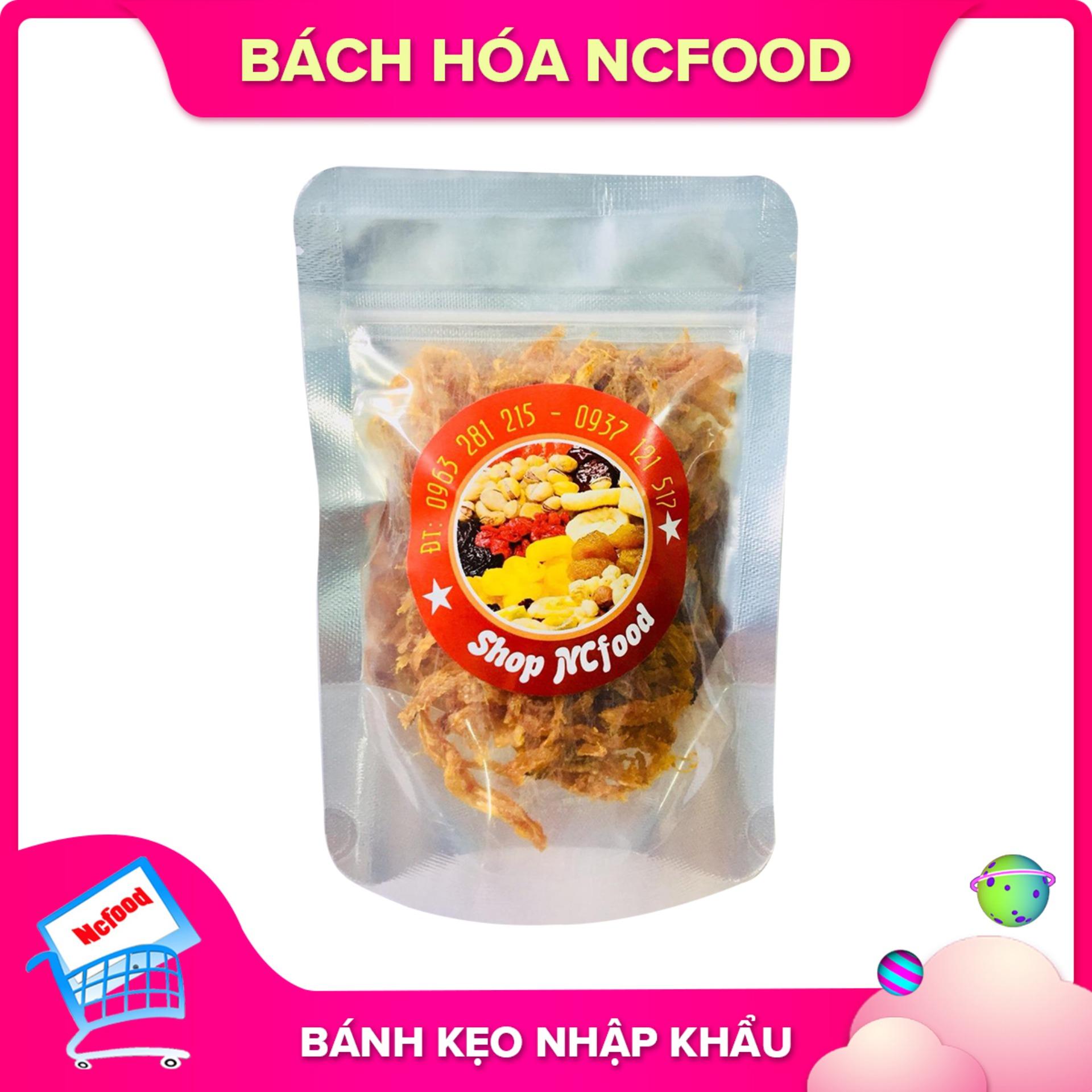 Mực tẩm gia vị xé sợi loại ngon nhất BÌNH ĐỊNH 50Gr (NCFOODVN)