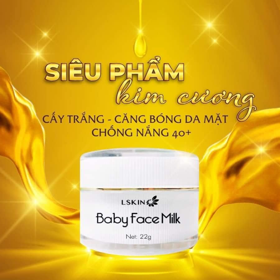 2 lọ baby face cấy trắng