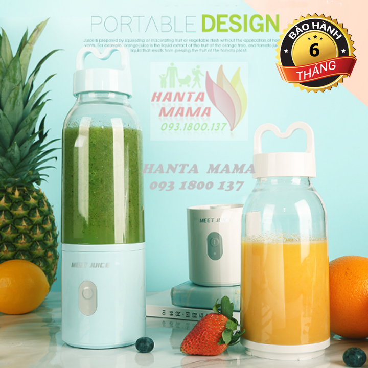 Máy xay sinh tố mini MEET JUICE Máy xay sinh tố cầm tay, máy xay mini cầm tay, máy xay sinh tố cầm tay, máy xay sinh tố mini, máy xay sinh tố đa năng, máy xay cầm tay...
