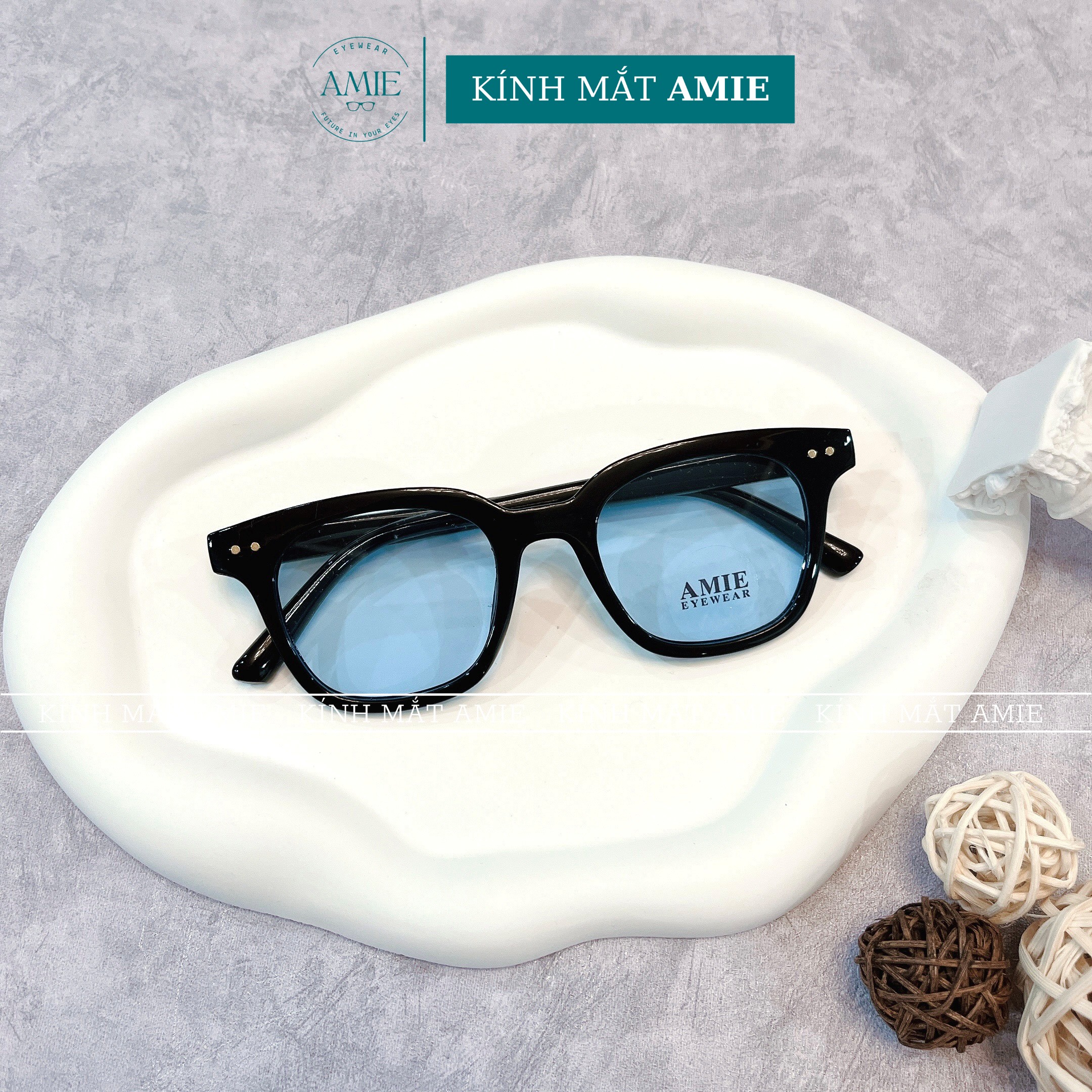 Kính mát chữ V Southside A&Eeyewear mắt kính râm Hàn Quốc tròng màu thời trang nam nữ kèm hộp kính